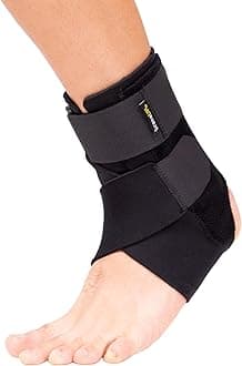 BraceUP Ankle Brace - Relieve Pain, Enhance Stability for Foot Pain, Sprained Ankle, Achilles Tendonitis, Men and Women