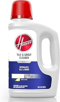 Hoover Tile and Grout Hard Floor Cleaner, Concentrated Cleaning Solution for Hard Floor Machines, 64 oz, Packaging May Vary, AH31452