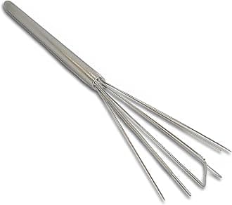 Rattleware Stainless Steel 10.2” Espresso Whisk (Portafilter Whisk) - For a Perfect Mix, Evenly Distributed & Eliminated Clumps for Specialty Drinks, Perfect for Home or Commercial Use