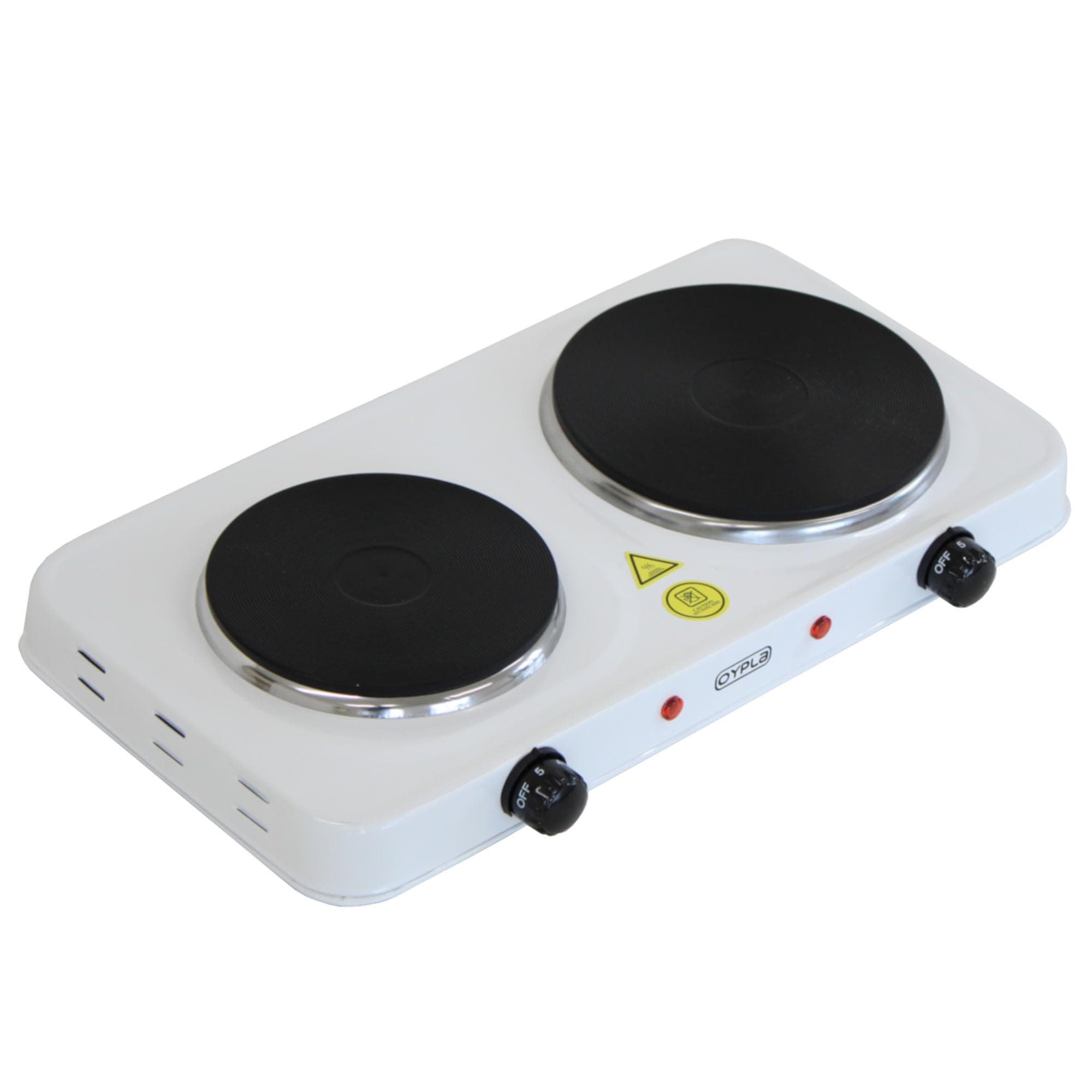 Oypla 2.5Kw Electric Portable Kitchen Double Hot Plate