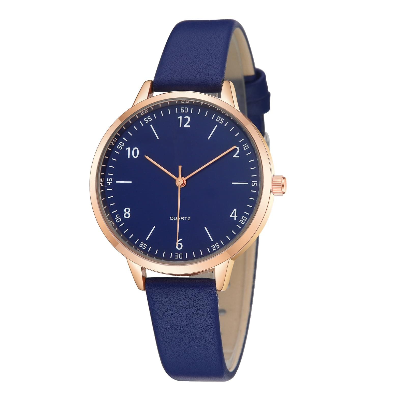 TWOPTION Women's Leather Watch