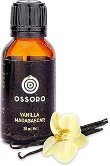 - Ossoro Vanilla Madagascar Essence for Cake, 30 ml Glass Bottle | Premium Baking Essence for Desserts, Cookies, Ice Creams, Beverages & Baking Essentials