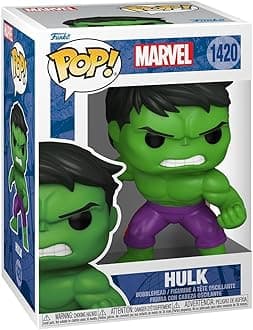 Funko Pop Marvel - Hulk - Marvel Comics - Collectable Vinyl Figure - Gift Idea - Official Merchandise - Toys for Kids & Adults - Superheroes Fans - Model Figure for Collectors and Display