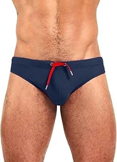 Men's Swimwear Bikini Swimming Briefs Drawstring Swimsuits Board Surf Shorts Trunks