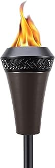 TIKI 1112149 Lamplight Island King Flame Torch, Large