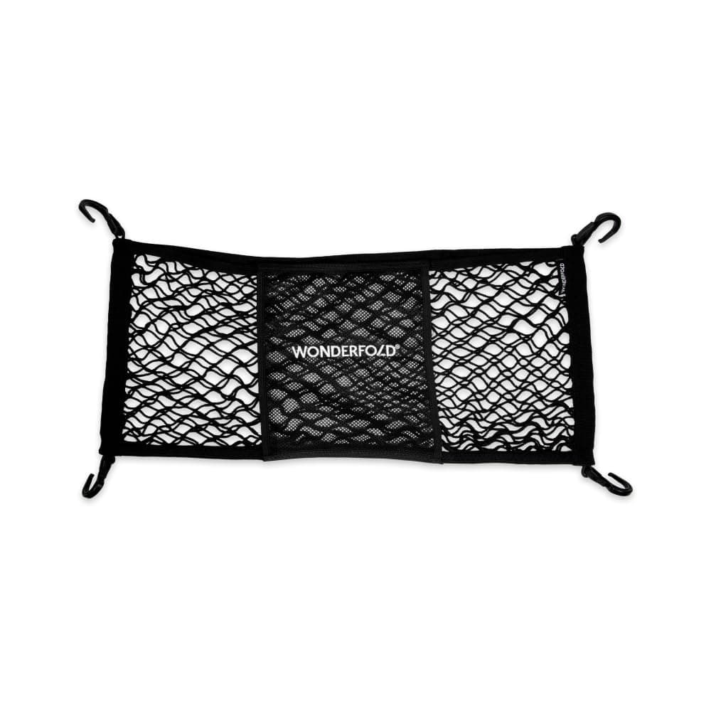 WONDERFOLD Heavy Duty Stroller Wagon Cargo Net for Extra Storage Space with Super Strechable Netting & Large Storage Capacity (Fits W2 & W4 Wagons Only), Black