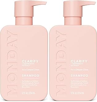 CLARIFY Shampoo with Grapefruit Extract & Ceramides for Oily Hair Prone to Build-up 354 mL (Pack of 2)