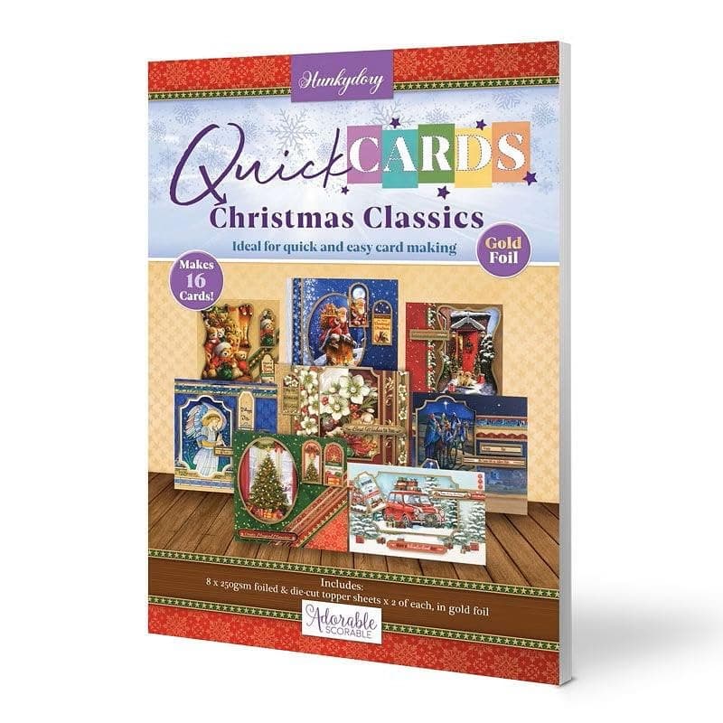 Hunkydory - Quick Cards - Christmas Classics