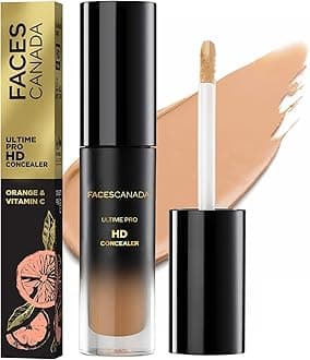 Ultime Pro HD Liquid Full Coverage All Skin Type Concealer - Sand Beige 01, 3.8ml | Natural Matte Finish | 12HR Long Stay | Blemishes | Blends Easily | Orange & Vitamin C Enriched