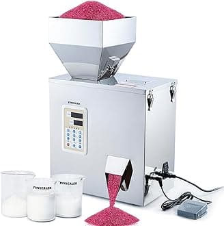 Powder Filling Machine, Subpackage Machine, Automatic Filling and Packing Machine For Flour Seasoning Powder 110v60hz (Powder200g)