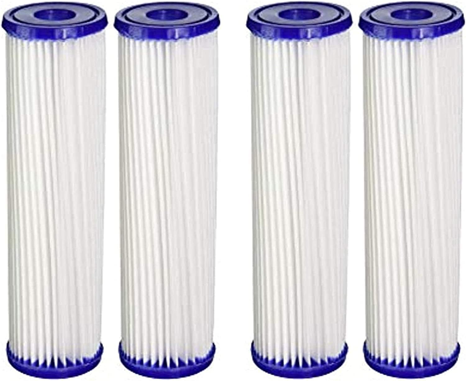 CFS – 4 Pack Water Filter Cartridges Compatible with EQ-PFC.35 Models – Remove Bad Taste & Odor – Whole House Replacement Water Filter System, White