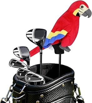 Golf Club Cover Fit Well for Driver or Fairway Wood Golf Club, Funny Cute Animal Design Soft Functional Golf Headcover Stylish Protection for Your Clubs for Men and Women