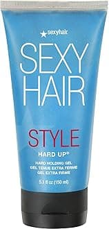 SexyHair Style Hard Up Hard Holding Gel | Extreme Hold | Non-Flaking Formula | All Hair Types
