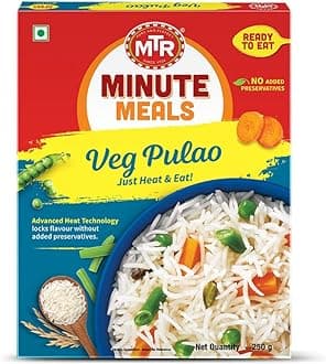 - Ready to Eat Vegetable Pulao, 250g