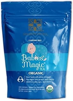 Secrets Of Tea - Babies' Magic Tea - USDA Organic, Caffeine-Free Herbal Tea Blend - 20 Count (1 Pack)