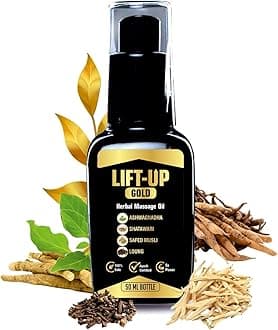 Lift-Up Premium Massage Oil & Body Oil For Sooting Massagers Original Lift UP Oil for Men | Ayurvedic Medicine - For Stamina, Muscle Growth, Immunity | Pack of-1 | 100 ML