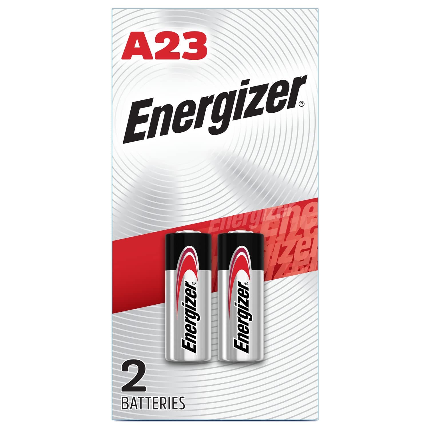 Energizer Zero Mercury Alkaline Batteries A23 2 ea