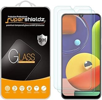 (2 Pack) Supershieldz for Samsung Galaxy A50s Tempered Glass Screen Protector, Anti Scratch, Bubble Free