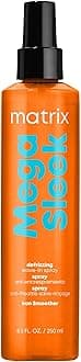 MATRIX | Heat Protection Spray Up To 230°C | Frizz Control & Smooth Hair, Anti-Humidity, Up To 230°C Heat Protection | Total Results Mega Sleek Iron Smoother | 250ml