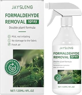 Azonee Formaldehyde Removal Spray, Household New House Office Decoration Removal Odor Purification for Kitchen Car Toilet Bathroom Air Strong Purification Filtration Benzene Ammonia Tvoc Etc (120ML)
