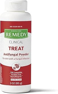 Remedy Phytoplex Antifungal Powder, Skin Treatmeant with Miconazole Nitrate, Lightly Scented, 3-oz Bottle