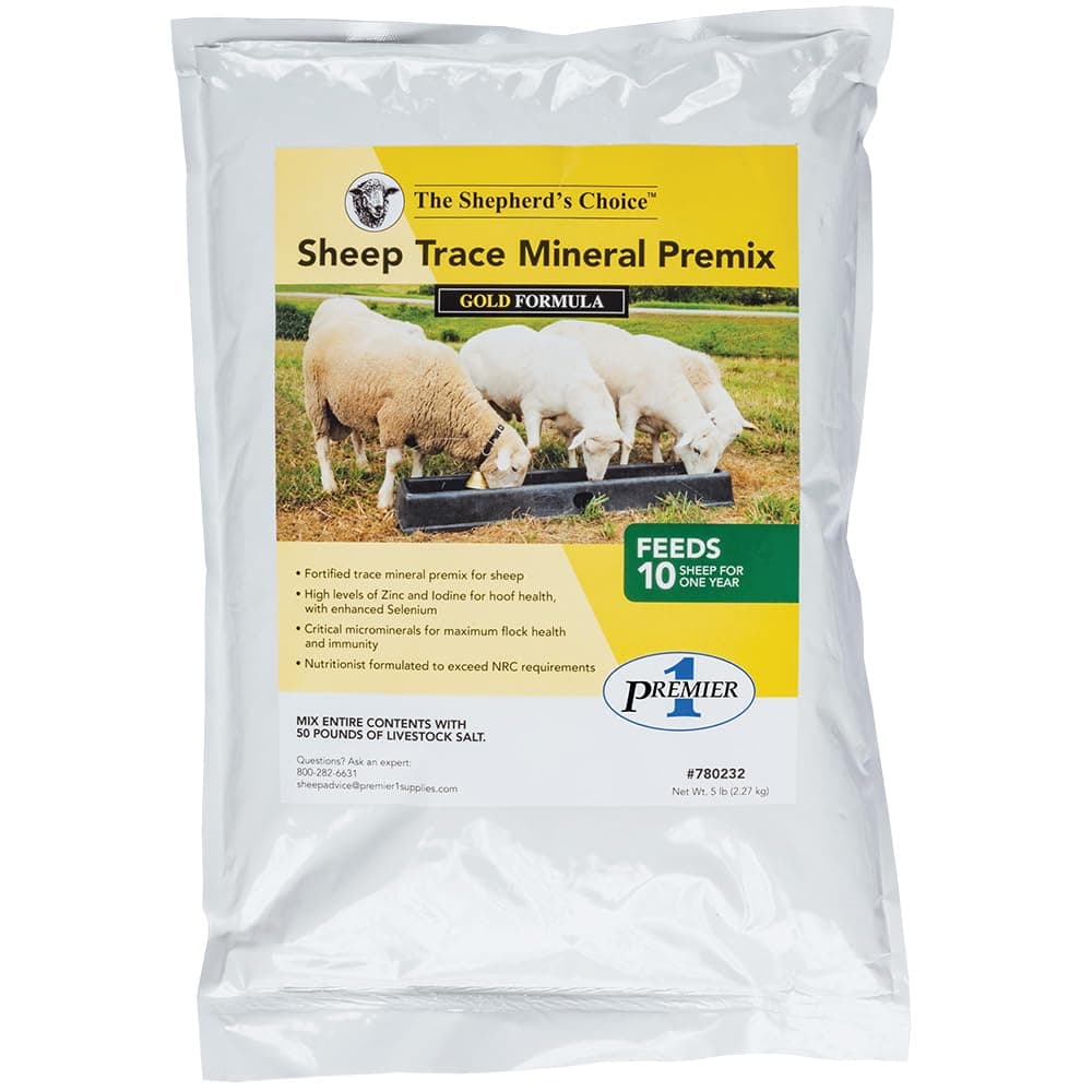 Premier 1 Shepherd’s Choice® Sheep Trace Mineral Premix - 5 lb Bag