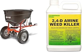 Agri-Fab45-0463 130-Pound Tow Spreader and Southern Ag 32oz Amine 2,4-D Weed Killer