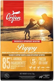 Puppy High-Protein, Grain-Free, Premium Quality Meat, Dry Dog Food 4.5 lb DOR4400-4.5