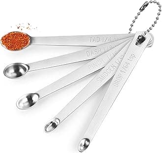 5pcs Mini measuring spoons