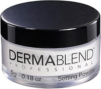 Dermablend Loose Setting Powder, Face Powder Makeup & Finishing Powder for Light, Medium & Tan Skin Tones