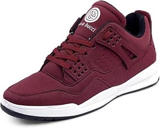 Men Suede Lace Up Sneaker Shoes