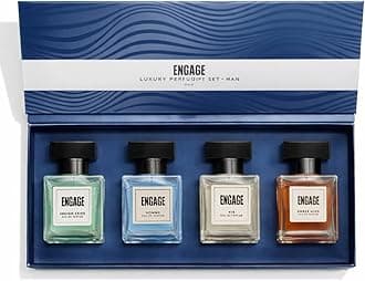 Luxury Perfume Gift Pack for Men, Travel Sized, Assorted Pack, 100ml (25ml X 4), Ideal Birthday Gift