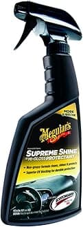 Meguiar's G4016EU Supreme Shine Hi-Gloss Interior Dash & Trim Protectant 473ml. Superior UV Protection