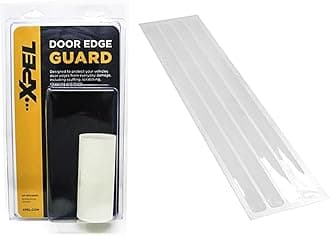 Door Edge Guard Protection Film Roll, 4-24" Strips - Car or Truck Doors, Protective Barrier Against Minor Scratches, Paint Chips, Door Edge Impact, and Dings - Prevents Damage and Possible Rust