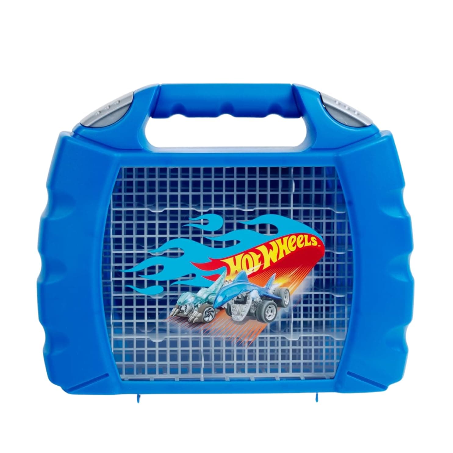 Theo Klein 2823 Hot Wheels collection case I Sturdy case with storage compartments for up to 30 cars I Practical, robust handle I Toys for children aged 3 and over