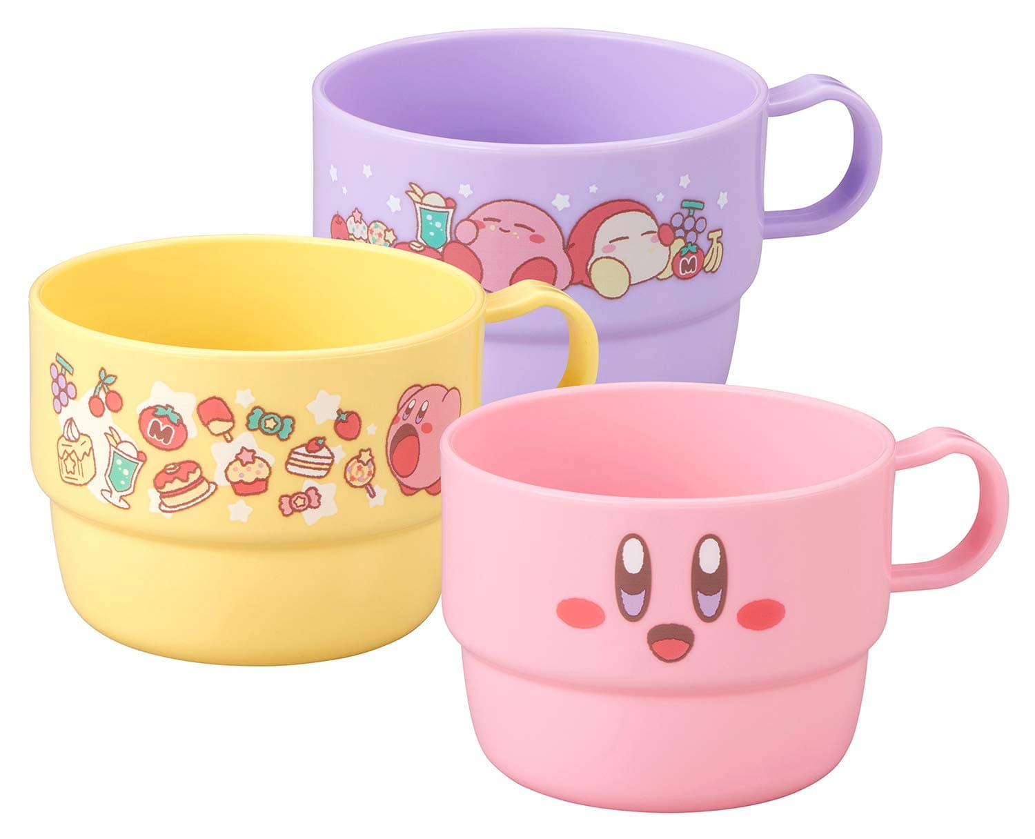 [3 Cups Set] Kirby's Dream Land 3 Stacking Cup Set H/K PT-6