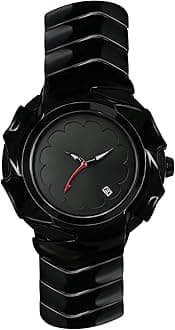 Unique Mens Watches Stylish Futuristic Collectible Male Wristwatch Analog Quartz Clock Date Waterproof Fashion Watch for Men
