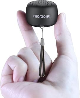 Smallest Wireless Bluetooth Speaker, Tiny Speakers with Built-in Mic, Portable TWS Speaker for Hiking, Running, Car, Outdoor, Travel, Gifts