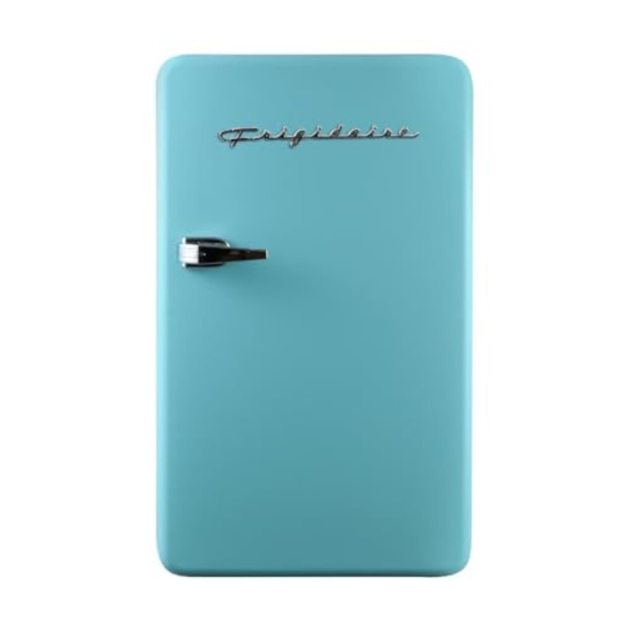 FRIGIDAIRE EFR372-BLUE 3.2 Cu Ft Blue Retro Compact Rounded Corner Premium Mini Fridge
