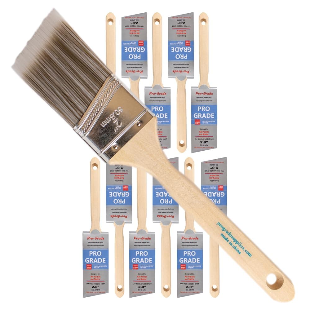 - Paint Brushes - 12Ea 2" Angle Brushes