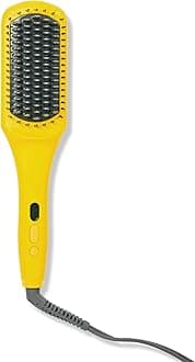 The Brush Crush Heated Straightening Brush – Hair Dryer Straightener for Smooth, Frizz-Free Hair – Salon-Quality Blowout