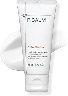 Cato Cream | Glutathione & Centella Asiatica for Barrier Repair, Moisturizer for Blemish Marks & Deep Hydration, Daily Face Cream for Sensitive Skin | Korean Vegan Skincare, 80ml / 2.70 fl.oz