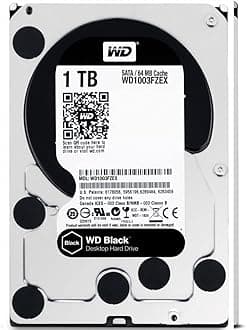WD 1 TB Performance Hard Drive - Black