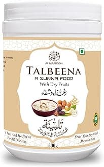 AL MASNOON Talbina with Dry Fruit 500g (pack of 1) / A sunnah & healthy diet porridge for all age group