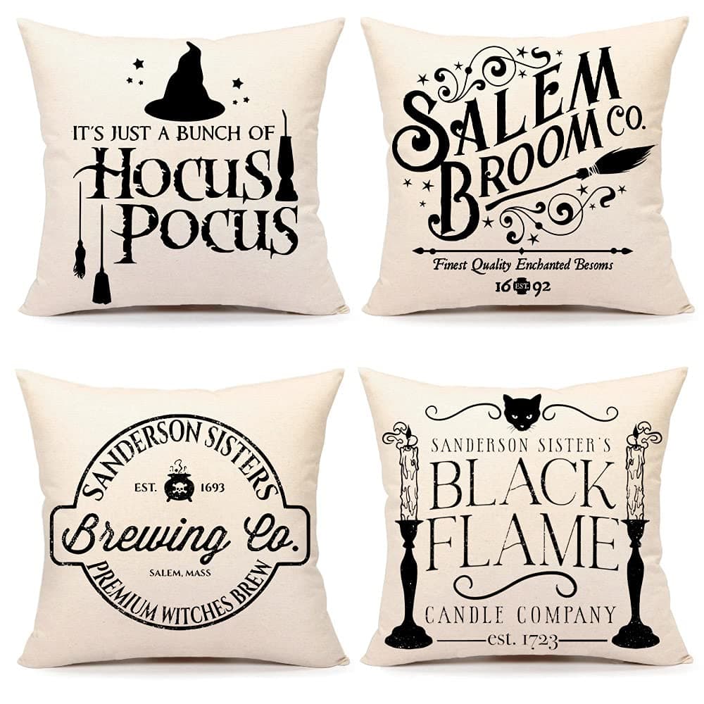 Halloween Throw Pillow Covers