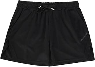 Maiyifu-GJ Men's Casual Bodybuilding Gym Shorts Workout Training Quick Dry Short Pants Lightweight Fitness Exercise Shorts (Black,Medium)