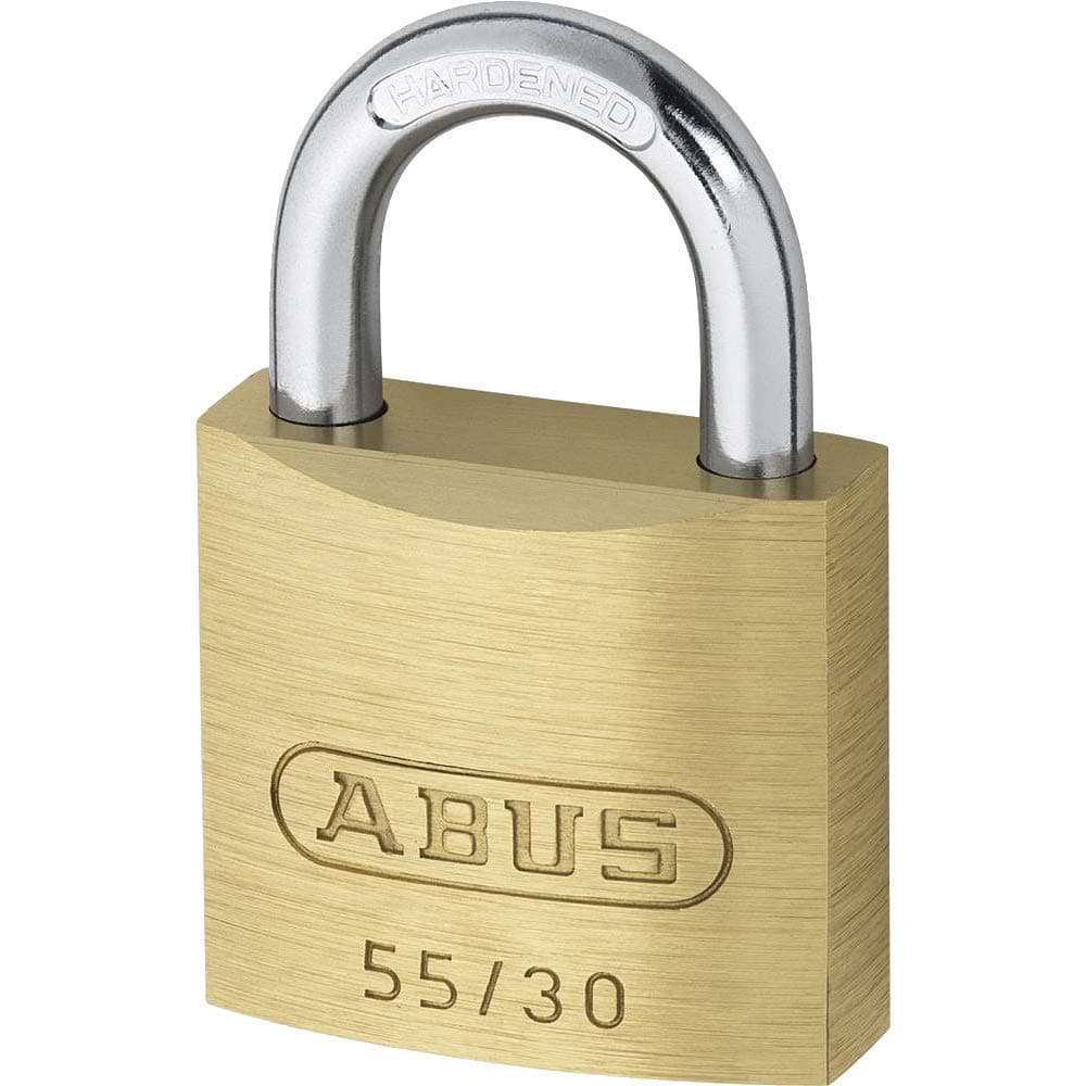ABUS 02862 Brass Padlock with 5301 Alike Keyed