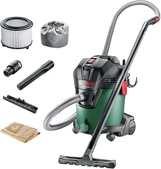06033D1270 AdvancedVac 20 Wet and Dry Vacuum Cleaner with Blowing Function, Green