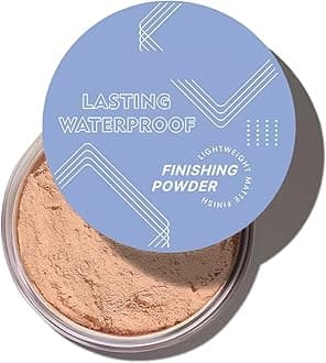 Soft Focus Loose Setting Powder Makeup,Oil Control Lightweight Matte Face Powder,Lasting Waterproof Finishing Powder Foundation Makeup Cruelty Free,Puff Included,0.46 oz(DARK COMPLEXION)