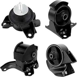 4PCS Engine Motor & Trans Mount Set Fit for Hyundai Tucson 2005-2009 & Kia Sportage 2005-2010 L4 2.0L Automatic Transmission Motor Mount Replace OE# A7132, A7138, 218302E100 Engine Motor Mount Kit